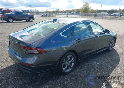2024 Honda Accord Ex z USA, uszkodzony, nr VIN 1HGCY1F36RA000350